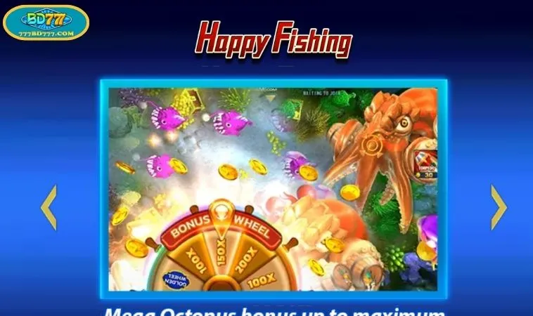 Interface Review of 777BD Happy Fishing