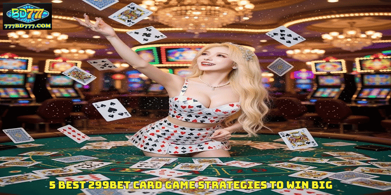 5 Best 299BET card game Strategies to Win Big